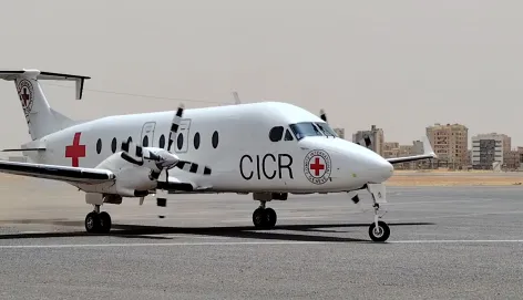 The First RED Flight to Khartoum since the beginning of the conflict in Sudan